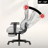 Huzaro Force 5.7 Grau – Gaming Stuhl, 2D-Armlehnen, 155° Produktbild-Vorschau 4