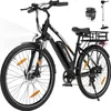 HITWAY E-Bike 28 Zoll Elektrofahrrad mit Korb 36V12Ah Akku Produktbild-Vorschau 1