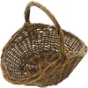 Bügelkorb aus Naturweide, 31x21 cm, Obstkorb, Pilzkorb Produktbild-Vorschau 3