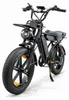 Pixar M9 E-bike - Silnik 250W Bateria 48V17.5AH+17.5AH 20x4 Podgląd zdjęcia produktu 4