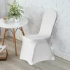 XINZI Univerzální kryty židlí Stretch White Chair Covers Náhled obrázku produktu 10