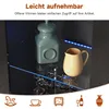 SONNI 55x35x172cm Vitrinenschrank mit LED beleuchtung und Produktbild-Vorschau 4