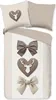 Duvet cover Good Morning 135x200 + 1* 80x80 cm - Bows and Produktbild-Vorschau 1