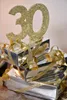 Jubiläumszahl 50 Gold glitzernd zum Aufstellen, 10 cm Deko Produktbild-Vorschau 5