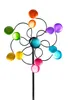 Windrad Gartenstecker Kreise H. 110cm D. 24cm bunt aus Produktbild-Vorschau 4