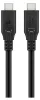 Goobay 74198, 3 m, USB C, USB C, USB4 Gen 2x2, 20 Gbit/s, Náhled obrázku produktu 8
