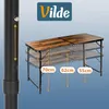 Vilde | Kempingový stůl se 4 stoličkami sada - 120x60 cm - Náhled obrázku produktu 9