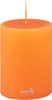 Sovie CANDLES Stumpenkerze in Orange Ø 70 mm x H 100 mm, Produktbild-Vorschau 1