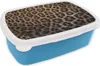 KitchenYeah® Lunchbox Brotzeit Brotdose 17x11 cm Panther Produktbild-Vorschau 1