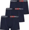 2XL|Geographical Norway Herren Boxershorts 3er-Pack navy Produktbild-Vorschau 1