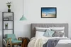 MuchoWow® MuchoWow® Gerahmtes Poster Weißer Strand mit dem Produktbild-Vorschau 5