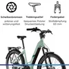 Zündapp X850 Trekking E Bike 28 Zoll pastellgrün Produktbild-Vorschau 4