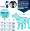 TRESKO® Hundejacke Schwarz / Größe M Winter mit Reflektoren Produktbild-Vorschau 7