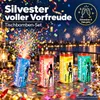 4 bombe da tavolo party poppers Capodanno, fuochi Anteprima dell’immagine prodotto 6