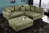 riess-ambiente Modernes Ecksofa KENT 220cm grün Cord inkl. Produktbild-Vorschau 3