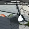 Outsunny – skrzynia ogrodowa z kółkami, skrzynia ogrodowa z Podgląd zdjęcia produktu 6
