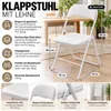 Urban Living Klappstuhl "PRATIK" 45x44x80 cm klappbarer Produktbild-Vorschau 2