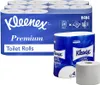 Kleenex® 8484 Papier toaletowy - 4-warstwowy, biały, 6 x 4 Podgląd zdjęcia produktu 2