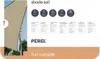 Perel Sonnensegel, Segel Sonnenschutz für Terrasse und Produktbild-Vorschau 10