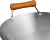Wok traditionnel chinois en acier au carbone - revêtement Voir les images du produit 2