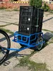 Huka HK-0016 Wózek transportowy do roweru 125 x 67 x 48 cm Podgląd zdjęcia produktu 10