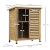 Outsunny Armoire de jardin abri jardin remise pour outils Voir les images du produit 5