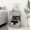 VidaXL 808656, Kolor betonu, Drewno, 400 mm, 350 mm, 650 Podgląd zdjęcia produktu 3