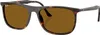 A pair of tortoiseshell sunglasses with brown lenses. Produktbild-Vorschau