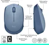 LOGITECH Logitech 910-006866 mouse Office Ambidextrous RF Produktbild-Vorschau 12
