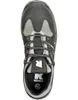 A top-down view of a black and gray RUNNEX® S1-Sicherheitshalbschuhe TeamStar shoe. Produktbild-Vorschau