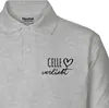 Huuraa Herren Polo Shirt Celle verliebt S Sport Grey Bio Produktbild-Vorschau 2