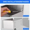 Toilettenpapierhalter Ohne Bohren - SUS304 Edelstahl Produktbild-Vorschau 5