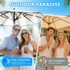 Chladivý postřikovač na terasy, 15M s 20 tryskami, vodní Náhled obrázku produktu 4