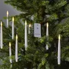 LED candles on a Christmas tree. Podgląd zdjęcia produktu