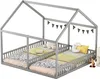 Doppel-Hausbett 90x200 cm,Hausbett mit Geländer, Produktbild-Vorschau 10
