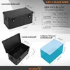 ALUBOX Lagerbox schwarz mit Stapelecken 92 Liter - Produktbild-Vorschau 9