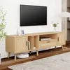OKWISH Meuble TV 180 cm - Design Élégant Avec 2 Portes Et 1 Voir les images du produit 2