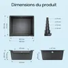 SunSun Bac pour Cascade ou Cours d’eau en Matière plastique Voir les images du produit 3