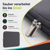 15 Zoll Laptop Tasche Notebooktasche Grau Notebook Produktbild-Vorschau 4