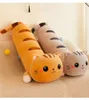 Lebensechte lange Katze Plüschtier Kissen Kuscheltiere Produktbild-Vorschau 5