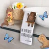 Mr. & Mrs. Panda Handtuch Bär Schaukel - Weiß - Geschenk, Produktbild-Vorschau 5