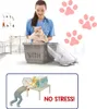 2er Set Katzentransportbox Oben Öffnen Open Top Stressfrei Produktbild-Vorschau 3