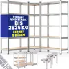 MONZANA® 3er Set Schwerlastregal Eckregal 2625 kg 15 Produktbild-Vorschau 1