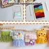 Sticken, Stricken & Weben für Kinder, DIY Holz Webrahmen, Produktbild-Vorschau 5