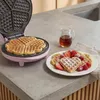 Bestron ASW217, 6 wafle/waflí, Srdce (tvar), Ružová, 700 W, Náhľad obrázku produktu 10