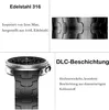 FFO2World Metallarmband „Iron“ – Für Samsung Galaxy Watch 8 Produktbild-Vorschau 4