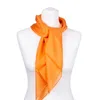 Seidentuch Halstuch Tuch orange Seide 90x90cm Produktbild-Vorschau 3