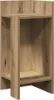 A wooden side table with two shelves. Podgląd zdjęcia produktu