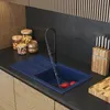 Granitan | Zlewozmywak granitowy  – granatowy – 77,5 x 43,5 Podgląd zdjęcia produktu 2