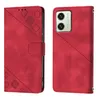 Pouzdro pro Motorola Moto G54 Embossed Flipové kožené Náhled obrázku produktu 2